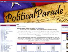 Tablet Screenshot of politicalparade.com